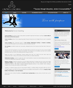 Crowe Coaching Website Redesign, Business Automation Gold Coast, Ecommerce Web Design